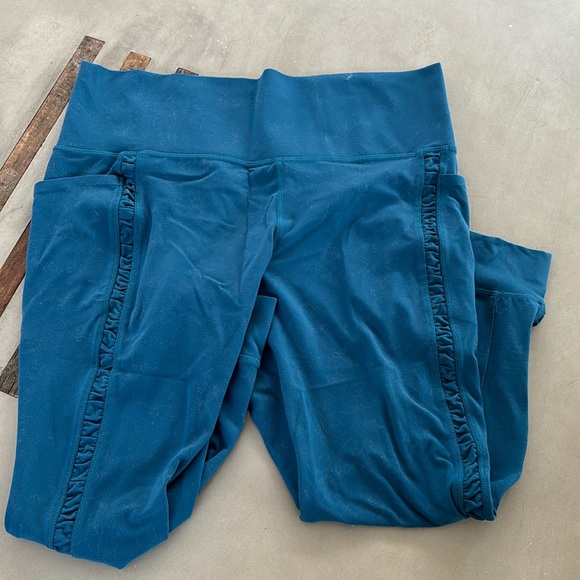 Athleta salutation stash II ruch 7/8, Sz XL, EUC - Picture 2 of 8